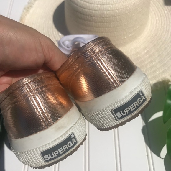 Superga Rose Gold Sneakers - Picture 4 of 7